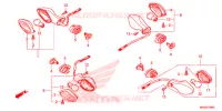 CLIGNOTANT pour Honda NC 700 ABS 35KW de 2012