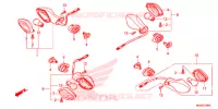 CLIGNOTANT pour Honda NC 700 ABS 35KW de 2012
