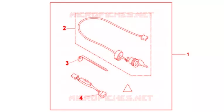 PRISE ACCESSOIRES 12V Honda MOTO 700 NC 2012  NC700SC
