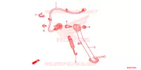 BEQUILLE pour Honda NC 700 ABS DCT de 2012