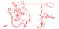 COMMODO   LEVIER   CABLE (NC700SD) pour Honda NC 700 ABS DCT de 2012