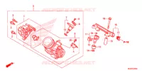 CORPS DE PAPILLON pour Honda NC 700 ABS DCT de 2012