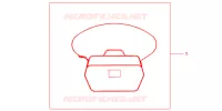 SAC INTERIEUR DE TOP CASE pour Honda NC 700 ABS DCT de 2012