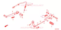 PEDALE pour Honda NC 700 X ABS de 2012