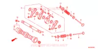 ARBRE A CAMES   SOUPAPE pour Honda NC 700 X ABS de 2012