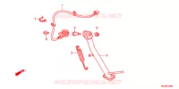 BEQUILLE pour Honda NC 700 X ABS de 2012