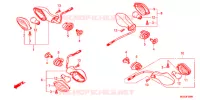 CLIGNOTANT pour Honda NC 700 X ABS de 2012