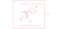 KIT ANTIBROUILLARD pour Honda NC 700 X ABS de 2012