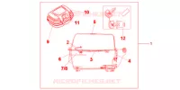 TOP CASE 45L pour Honda NC 700 X ABS de 2012