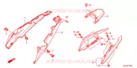 COUVERCLES LATERAUX pour Honda NC 700 X 35KW de 2012