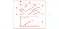KIT FIXATION GPS pour Honda NC 700 X 35KW de 2012