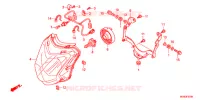 PHARE pour Honda NC 700 X 35KW de 2012