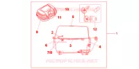 TOP CASE 45L pour Honda NC 700 X 35KW de 2012