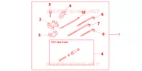 KIT FIXATION GPS pour Honda NC 700 X de 2012