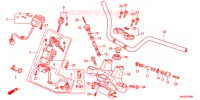 GUIDON   TE DE FOURCHE pour Honda NC 700 X ABS DCT de 2012