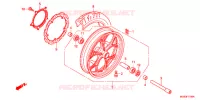 ROUE AVANT pour Honda NC 700 X ABS DCT de 2012