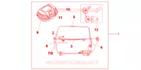 TOP CASE 45L pour Honda NC 700 X ABS DCT de 2012