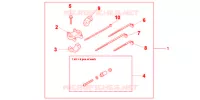 KIT FIXATION GPS pour Honda NC 700 X ABS DCT de 2012