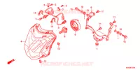 PHARE pour Honda NC 700 X ABS DCT de 2012