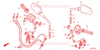 POIGNEE   COMMODO   CABLE (NC700XD) pour Honda NC 700 X ABS DCT de 2012