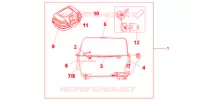 TOP CASE 45L pour Honda NC 700 X ABS DCT de 2012