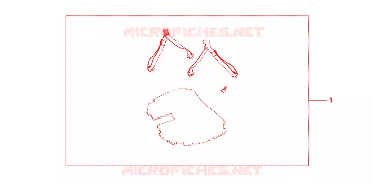 TAPIS TOP CASE 35L Honda SCOOTER 125 SH 2012  SH125C
