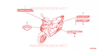 AUTOCOLLANTS pour Honda SH 125 de 2012