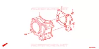 CYLINDRE pour Honda SH 125 de 2012