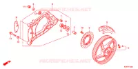 ROUE ARRIERE   BRAS OSCILLANT pour Honda SH 125 de 2012