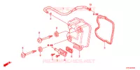 COUVRE CULASSE pour Honda SH 125 R BLANC SPECIAL 2F de 2012