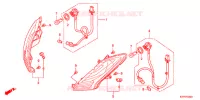 CLIGNOTANT pour Honda SH 125 R BLANC SPECIAL 3F de 2012
