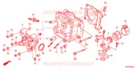 CULASSE pour Honda SH 125 R BLANC SPECIAL 3F de 2012