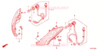CLIGNOTANT pour Honda SH 125 R WHITE SPECIAL 4ED de 2012