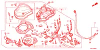 COMPTEUR pour Honda SH 150 SPECIAL 2ED de 2012
