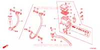 MAITRE CYLINDRE DE FREIN ARRIERE pour Honda SH 300 ABS de 2012