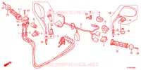 COMMODO   CABLE   RETROVISEUR pour Honda SH 300 ABS SPECIAL 5ED de 2012