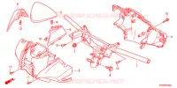 GUIDON   CARENAGE pour Honda SH 300 ABS SPECIAL 5ED de 2012