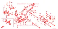 CADRE pour Honda SH 300 R ABS TYPE 3ED de 2012