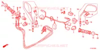 COMMODO   CABLE   RETROVISEUR pour Honda SH 300 R ABS TYPE 3ED de 2012
