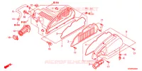 FILTRE A AIR pour Honda SH 300 R ABS TYPE 3ED de 2012