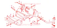 SILENCIEUX D'ECHAPPEMENT pour Honda SH 300 R ABS TYPE 3ED de 2012