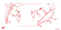 CLIGNOTANT AVANT pour Honda SH 300 R ABS BLANC TYPE F de 2012