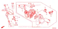 CORPS DE PAPILLON pour Honda SH 300 de 2012