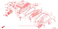 FILTRE A AIR pour Honda SH 300 de 2012