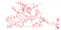 SILENCIEUX D'ECHAPPEMENT pour Honda SH 300 de 2012