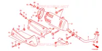 SILENCIEUX D'ECHAPPEMENT pour Honda SH 300 de 2012