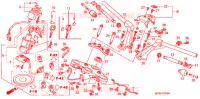 GUIDON   TE DE FOURCHE pour Honda ST 1300 ABS de 2013