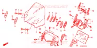 PARE BRISE pour Honda ST 1300 ABS de 2013
