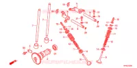 ARBRE A CAMES   SOUPAPE pour Honda FOURTRAX 420 RANCHER 2X4 Electric Shift de 2012