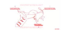 AUTOCOLLANTS pour Honda VFR 1200 F de 2012